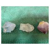 Flourite Stones and Amethyst