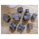 3 Buckets of Pipe Fittings