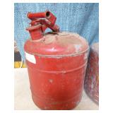 Gas Cans and Air Tank