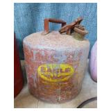 Gas Cans and Air Tank