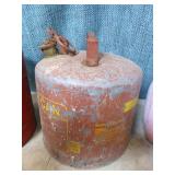 Gas Cans and Air Tank