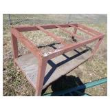 Steel Cart on Wheels