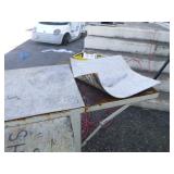 Metal Cart with Fold Down Sides