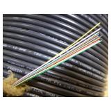 Partial Spool of Corning Optical Cable