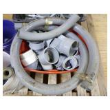 Lot of Miscellaneous Pipe, Fittings and PVC