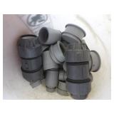 Lot of Miscellaneous Pipe, Fittings and PVC