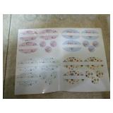 9 Boxes of Plastic Craft Spray Bottles