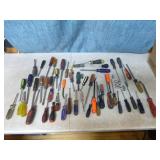 Lot of Assorted Screwdrivers