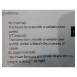 Tower Fan and Humidifier