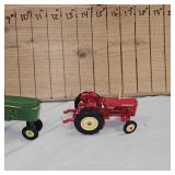 David Brown 990 and John Deere Tractor