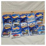 Lot of 10 Hot Wheel Cars