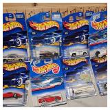 Lot of 10 Hot Wheel Cars