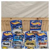 Lot of 10 Hot Wheel Cars