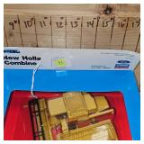 New Holland Combine and 1909 Harley Davidson