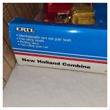 New Holland Combine and 1909 Harley Davidson