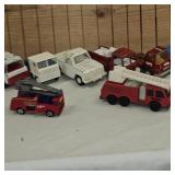 11 Small Die Cast Farm Toys