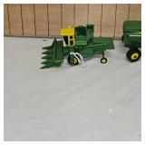 John Deere Combine and Garden Tractor