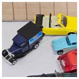10 Small Die Cast Toys