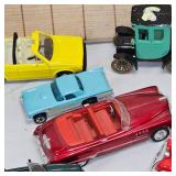 10 Small Die Cast Toys