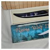 13.5" Bowie Knife, Flying Wolf