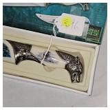 13.5" Bowie Knife, Flying Wolf