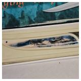 13.5" Bowie Knife, Flying Wolf