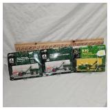 1/64 Threee Tractors with Trailers