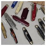 lot of 15 Jack Knives