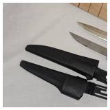 Lot of two Hunting Knives