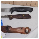 Lot of  2 Skinning Knives