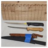 Two Fillet Knives