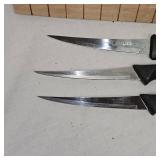 3 Fillet Knives