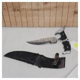 Assault Knife with folding blade