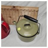 Lot of 3 Porcelain Cofee Pots