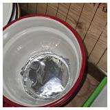 Lot of 4 Porcelain Pots/pans