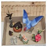 Lot of 6 Porcelain Birds Figurines