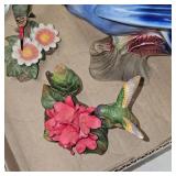 Lot of 6 Porcelain Birds Figurines