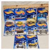 Lot of 10 Hot Wheel Cars