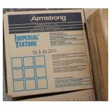 Armstrong Imperial Textron Vinyl Tile Lot of 14 Boxes 45 Pcs. Each Box,12"X12"X1/8" Each Tile
