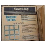 Armstrong Imperial Textron Vinyl Tile Lot of 14 Boxes 45 Pcs. Each Box,12"X12"X1/8" Each Tile