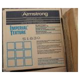 Armstrong Imperial Textron Vinyl Tile Lot of 14 Boxes 45 Pcs. Each Box,12"X12"X1/8" Each Tile