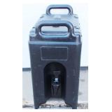 Cambro 250 LCD. 2 1/2 Gallon. Insulated Hot/ Cold Beverage Dispenser, Black