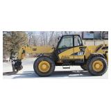CAT Caterpillar TH460B Telescopic Forklift, Telehandler