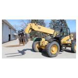 CAT Caterpillar TH460B Telescopic Forklift, Telehandler