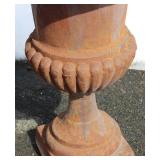 classic cast iron urn planter 24" High X 18" Top diameter