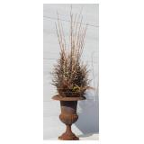 classic cast iron urn planter 24" High X 18" Top diameter