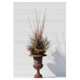 classic cast iron urn planter 24" High X 18" Top diameter