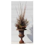 classic cast iron urn planter 24" High X 18" Top diameter