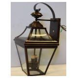 Classic Light Bronze Finish Wall Lantern 18 Inch Long X 9 Inch Wide