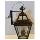Two -Light Classic Bronze Finish Wall Lantern 18 Inch Long X 9 Inch Wide